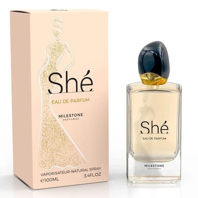 She Eau de Parfum by Milestone Perfumes. 3.4 fl oz / 100ml.  For Women