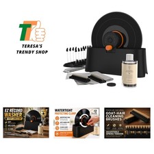 EZ Record Washer - Anti-Static Vinyl Record Cleaner Machine Kit