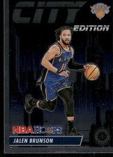 2023-24 Panini Nba Hoops Premium Stock - City Edition Jalen Brunson #21
