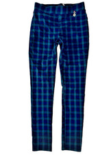 Tommy Hilfiger Women's Plaid Stretch Pants Pre-loved Sz 2