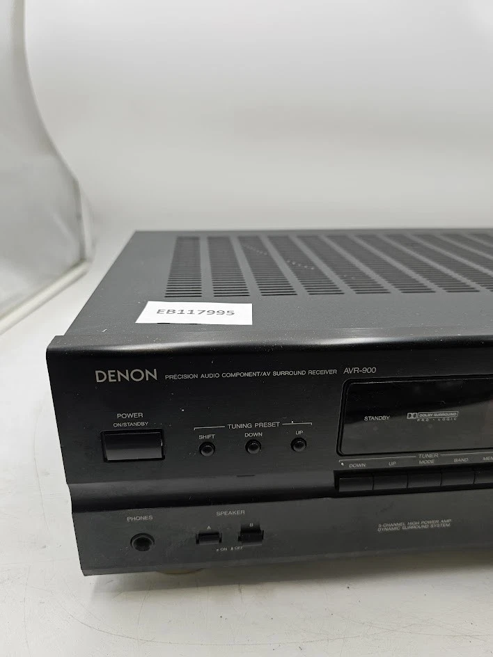 Denon AVR-900 AV Receiver - Working Cosmetic Wear No Box - Image 4 of 4