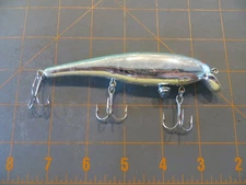 Norman R.I.P.' n Ric Buoyancy Chamber Lure - Silver & Blue - 4 1/2 inch
