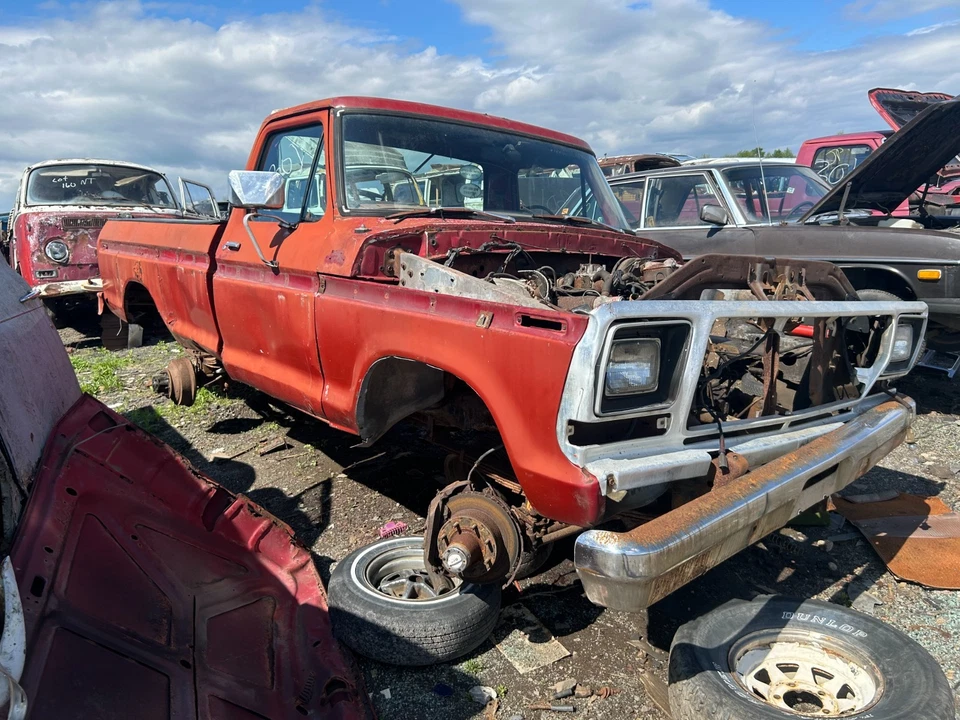 Ford F 250 1976-1979 4x4 Dana 44 pinza soporte pasajero derecho - 3/4 toneladas 620090 R Foto 3 de 4