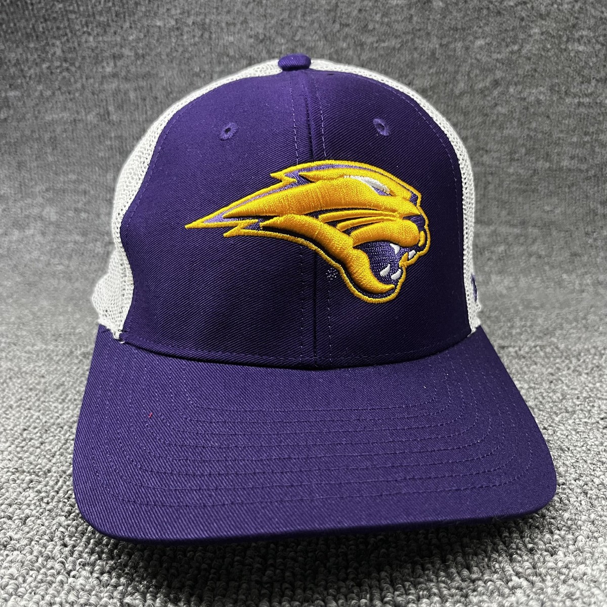 '47 Brand Kansas State Wildcats Purple White Mesh Trucker Snapback Hat New