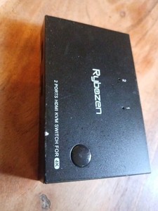 Rybozen 2 Ports 4K HDMI AND KVM Switch 2 COMPUTERS