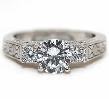 2CT Treated White Sapphire 925 Solid Sterling Silver Ring Jewelry Sz 6,7,8,9 MB2