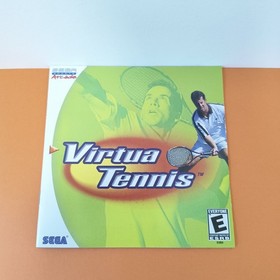 VIRTUA TENNIS GAME FOR SEGA DREAMCAST NTSC USA COMPLETE
