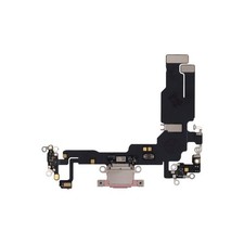 iPhone 15 Charging Port Flex Cable Pink Durable Quality Replacement Part