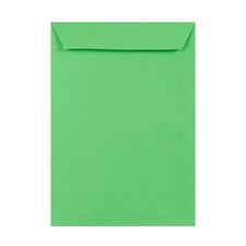 Busta C4 324 x 229 verde pallido | buccia/sigillo | patta dritta 120 gsm