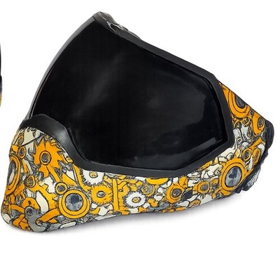 Empire EVS Paintball Mask Goggles Steampunk Gear Design   Needs New Lens