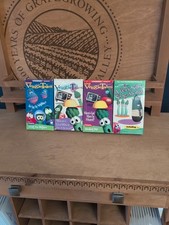 Lot Of 4 Veggie Tales VHS Tapes VeggieTales Silly Songs VHS Christian
