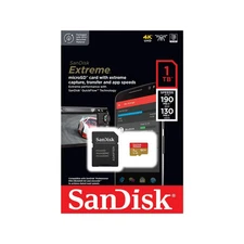 SanDisk Extreme 1024 GB Class 3 MicroSDXC UHS-I  Memory Card