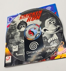 Chicken Run | Sega Dreamcast Game | Complete Cib | Tested Pal