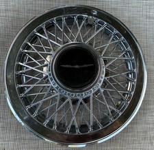 14 Ford Wire Spoke Hubcap 1 Oem Nice Used Fits Mustang Thunderbird Cougar