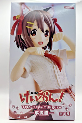K-ON! Yui Hirasawa Trio-Try-iT Figure Cat Ears Ver FuRyu Official New In Box