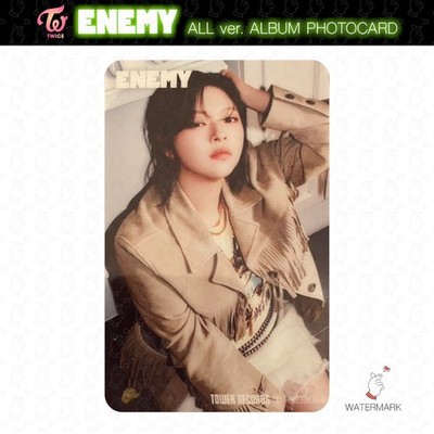 TWICE ENEMY JAPAN ALBUM POB LUCKY DRAW PHOTOCARD ONCE SOLO JYP