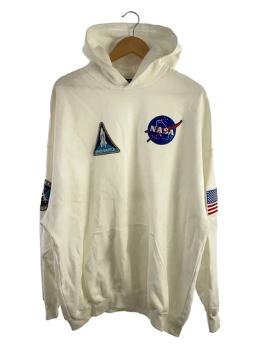 Felpa con cappuccio BALENCIAGA bianca XXS usata