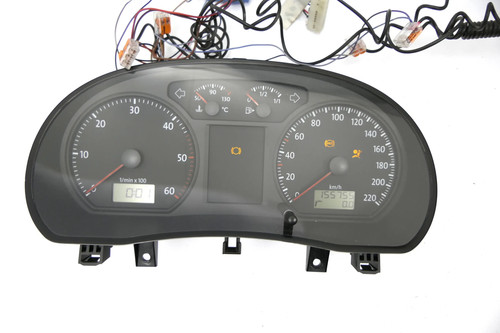 VW Polo 9N 3Tacho Tachometer Kombiinstrument 155.000km 6Q0920804J 1,4TDI BNV BNM