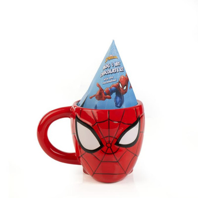 JETZT HALBER PREIS Marvel Spider-Man Tasse Heiße Schokolade & Marshmallows Geschenkset