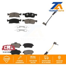 Front Rear Ceramic Disc Brake Pad Wear Sensor Kit For Mercedes-Benz ML350 GLE350