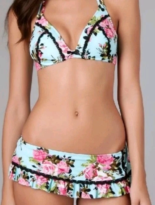 Betsey Johnson Regular Size M with Vintage Swimwear for Women for