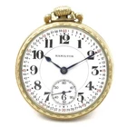 Antique Hamilton Railroad Grade 16s 21j Open-Face Case Pocket Watch  #WB3676-2