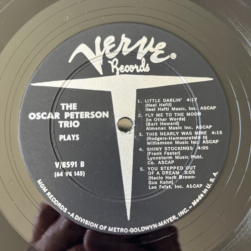 The Oscar Peterson Trio – The Oscar Peterson Trio Plays 1964 MONO VERVE JAZZ!! - Imagen 7 de 7