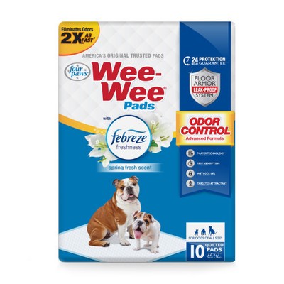 Four Paws Wee-Wee Odor Control with Febreze Freshness P