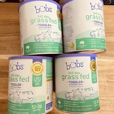 4 Pack Aussie Bubs 365 Grass Fed Toddler Nutritional Drink, 12-36 Months 03/2027