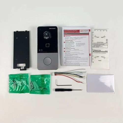Hikvision DS-KV6113-WPE1(C) Door Station 2MP IP Video Intercom Doorbell PoE WiFi - Picture 8 of 9