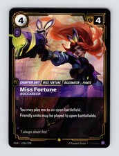 Miss Fortune - Buccaneer (Alternate Art) 193a/298 Origins Riftbound — live eBay listing