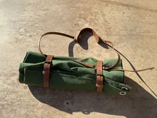 Bushcraft Cowboy Bedroll Portable Tarp Outdoor Camping Tarp Shelter Canvas