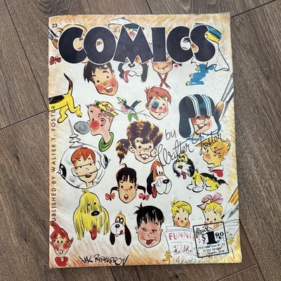 COMICS by Walter T Foster Instructional Drawing Book #23 by Hal Rasmusson