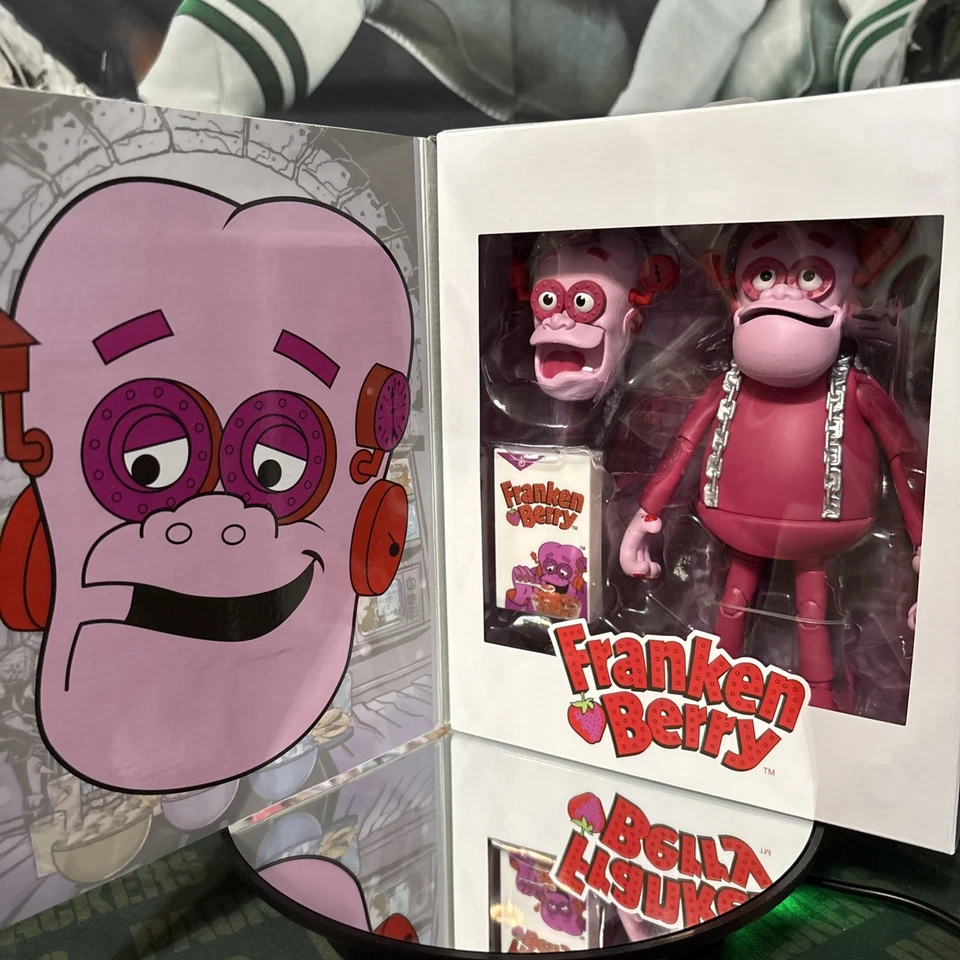 Figura de acción Jada Toys General Mills FRANKEN BERRY 6" Cereal Monsters Foto 2 de 4