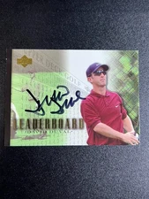 2001 Upper Deck #97 David Duval Signed Auto