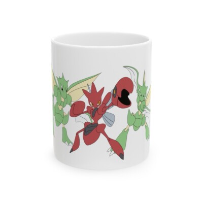 Pokemon Tasse, Mug Scyther Scizor