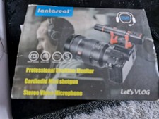 Fantaseal Mini Hi-sensity Hi-fidelity Podcast Studio Dslr Camera Microphone