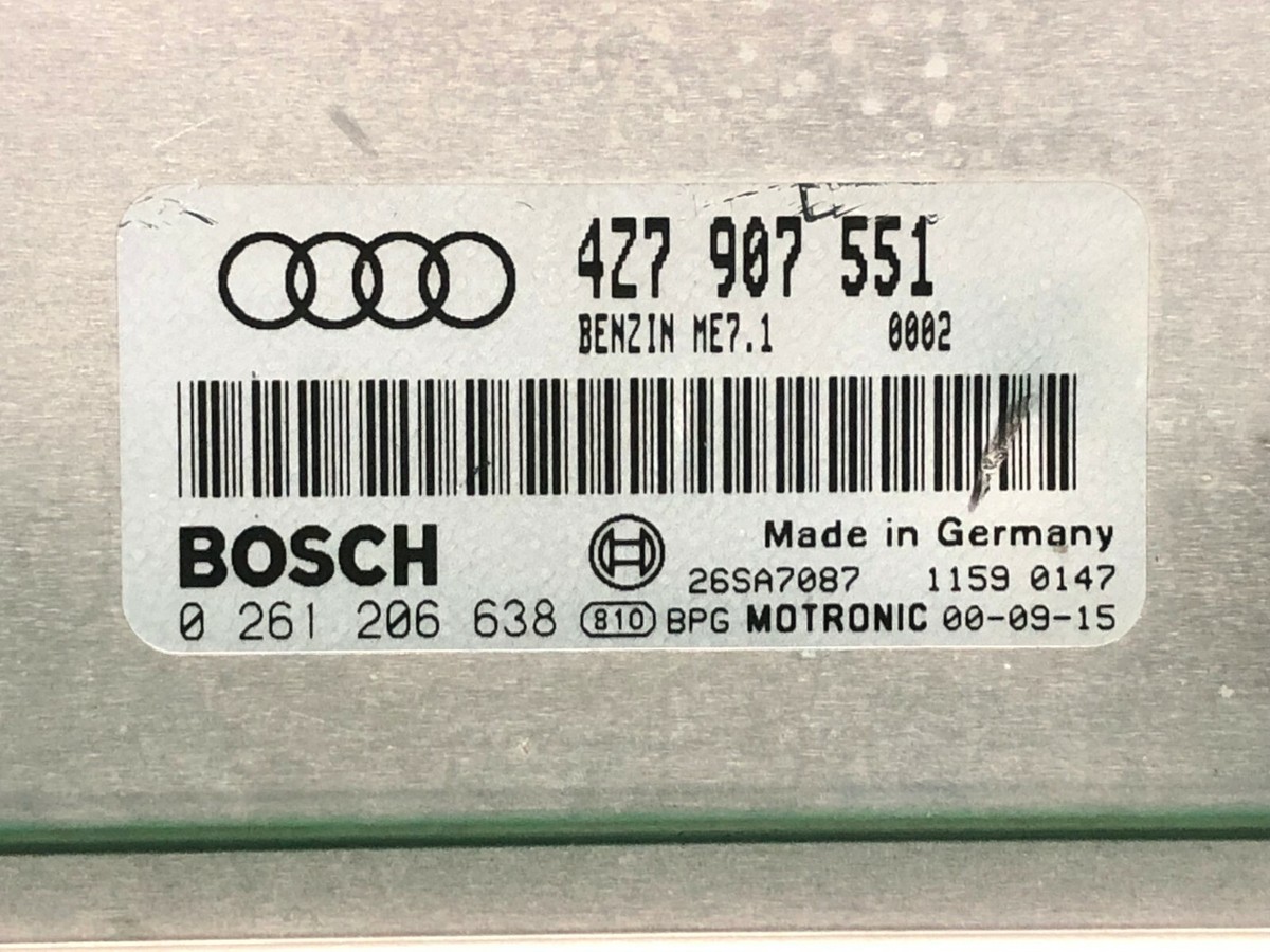 PROGRAMMED PLUG & PLAY 01 AUDI A6 2.7T ALLROAD CONTROL