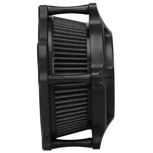 Black Air Cleaner Intake For Harley 08-16 Softail Electra Road Glide FLTRX FLTRU - Picture 9 of 12