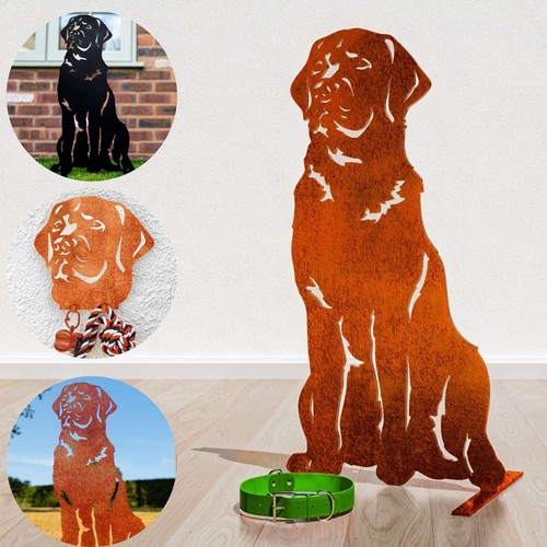 Labrador Garden Ornaments Home Decor Gifts Her Dog Statue Figurine Sign Plaque - Picture 17 of 62