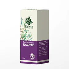 Bali Alus, Pure Essential Oil, 10ml, Eucalyptus (Pack of 1)