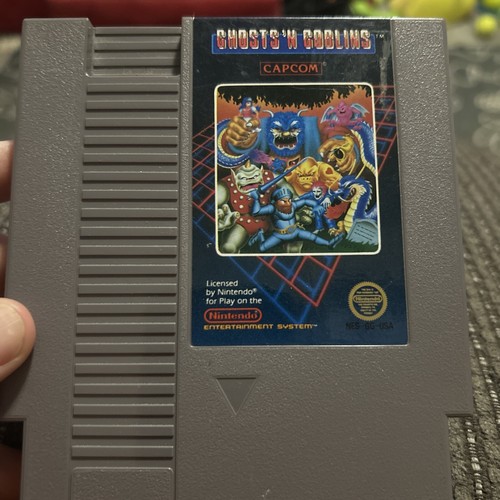 Ghosts 'n Goblins (Nintendo Entertainment System, 1986) NES Videospiel Cartridge
