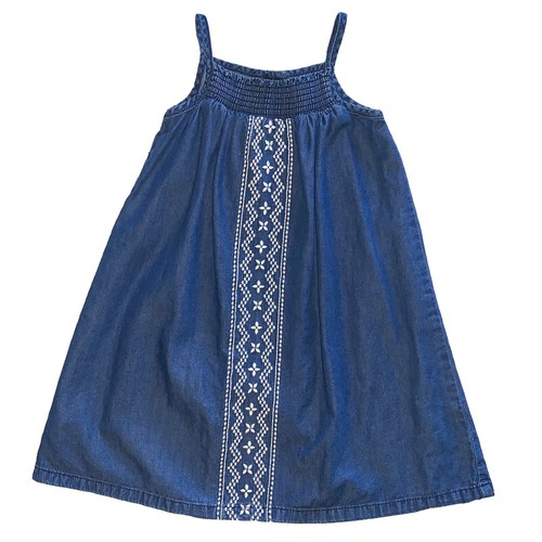 Sandales Crazy 8 Fille - Taille 4, Rayures Bleu Et Blanc, Très Peu Portées