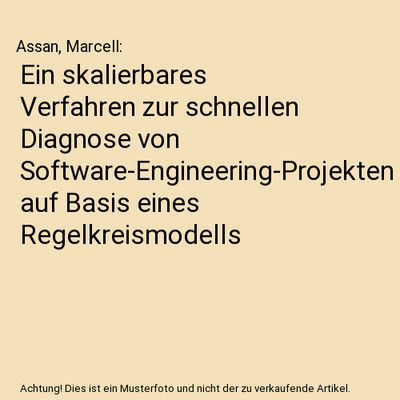 Ein skalierbares Verfahren zur schnellen Diagnose von Software-Engineering-Proje