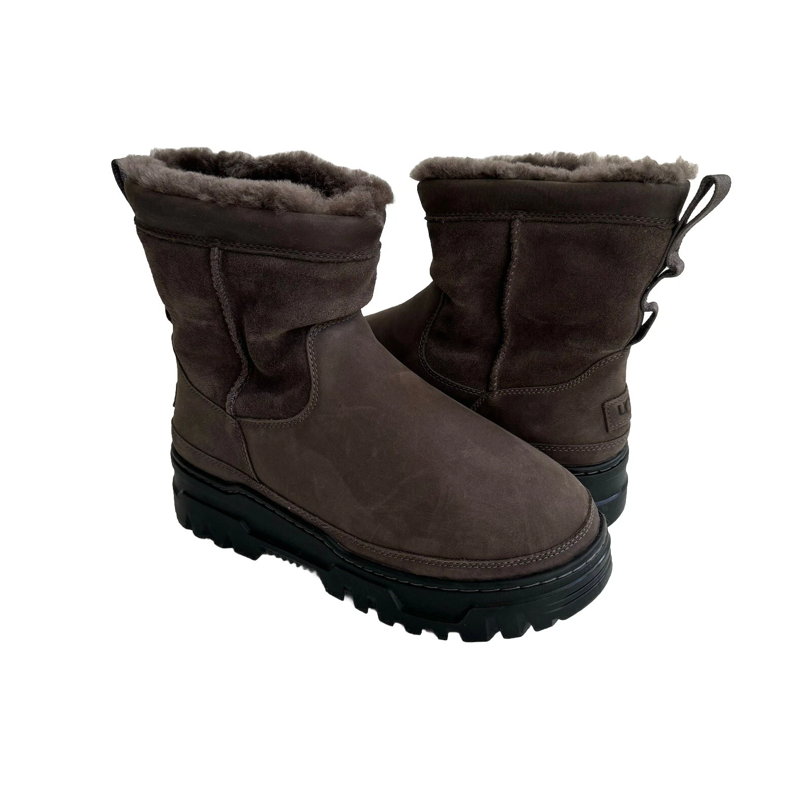 UGG MEN HERITAGE PULL-ON TRAILGAZER THUNDER CLOUD Boots US 8 / EU 41 / UK 7