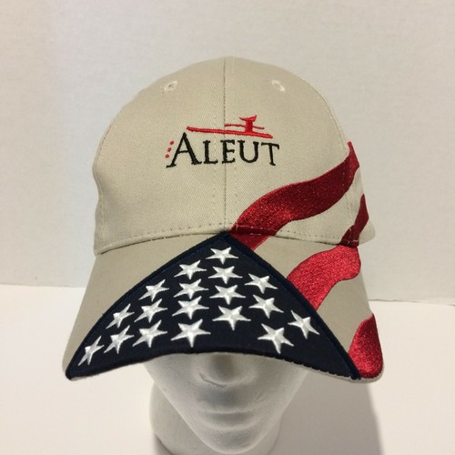 Beige Baseball Cap American Flag Hat | eBay
