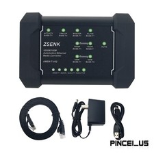 ZSENK 1000M/100M Automotive Ethernet Media Converter with E6S20A Connector
