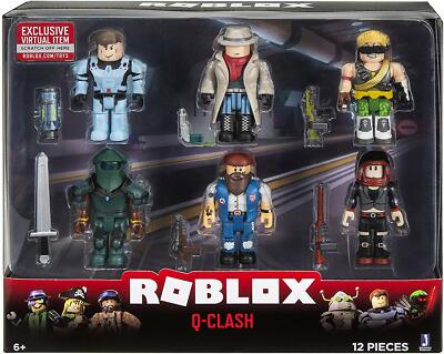 Roblox Q Clash 6 Figure Pack Brand New 191726015130 Ebay - roblox celebrity a a a a 2 figure pack toys r us malaysia