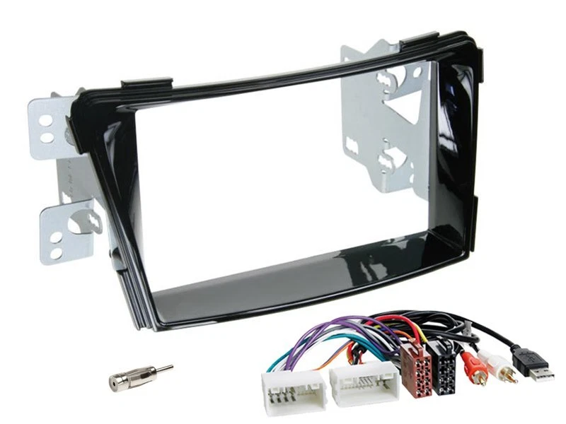 JVC Bluetooth 2DIN DAB+ Autoradio für Hyundai i40 ab 2011 piano black - Bild 2 von 4