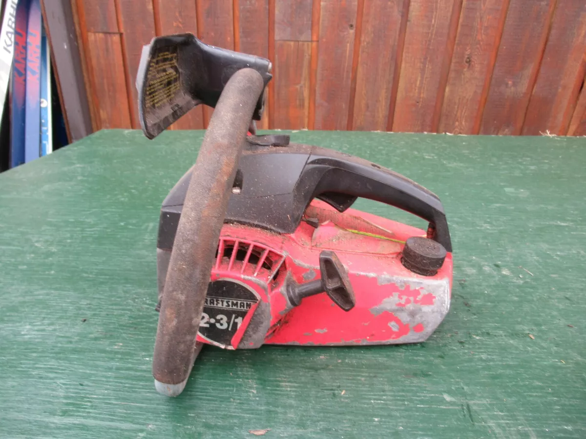 Vintage CRAFTSMAN 2.3 14 Chainsaw Chain Saw